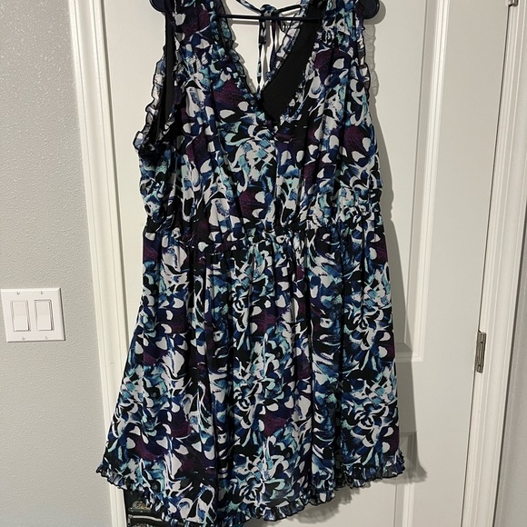 Mini Chiffon Ruffle Dress - Picture 7 of 9